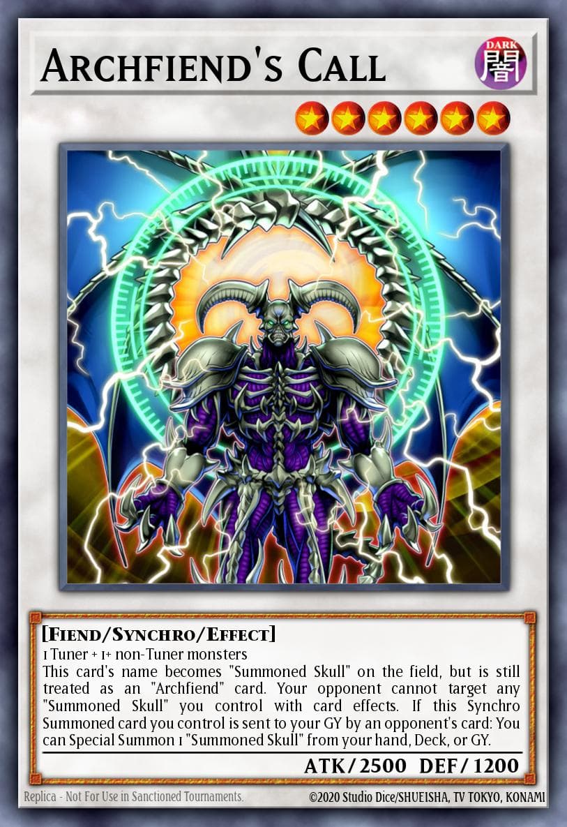 Archfiend's Call 2019 Yu-Gi-Oh! Fists of the Gadgets