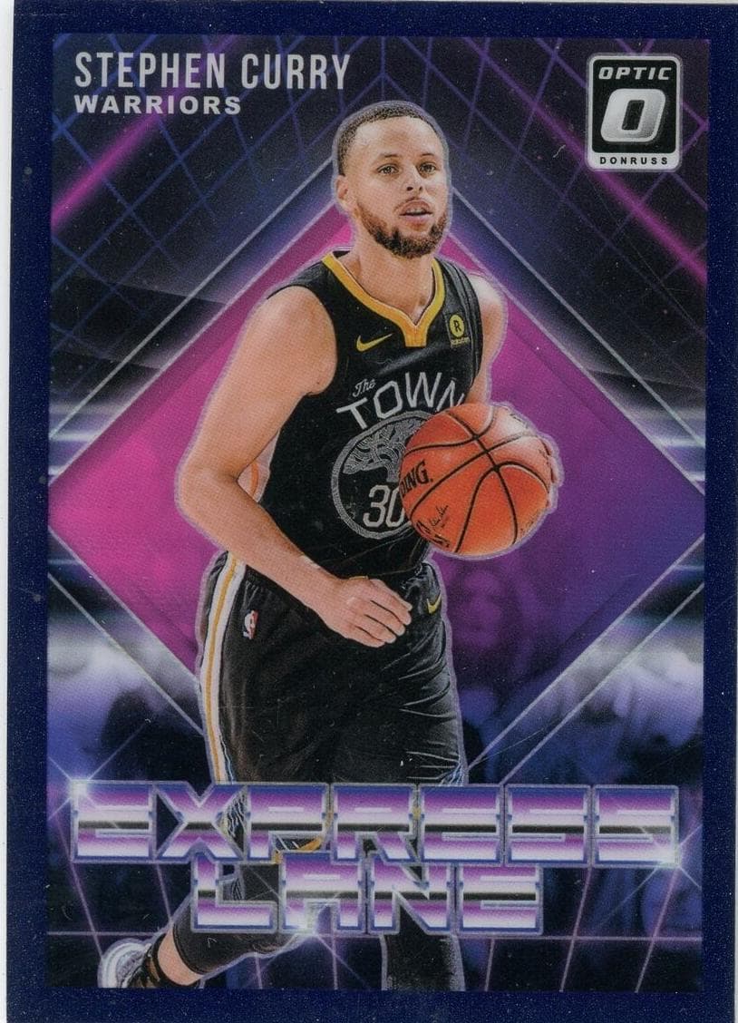 Stephen Curry 2018 panini Donruss Optic
