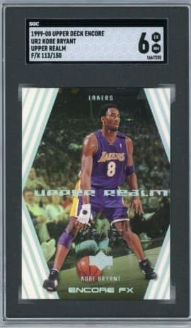 Kobe Bryant 1999 upper-deck Encore