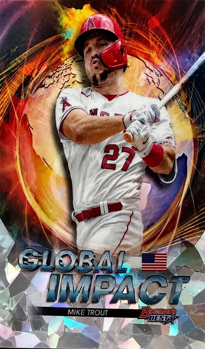 Mike Trout 2022 bowman