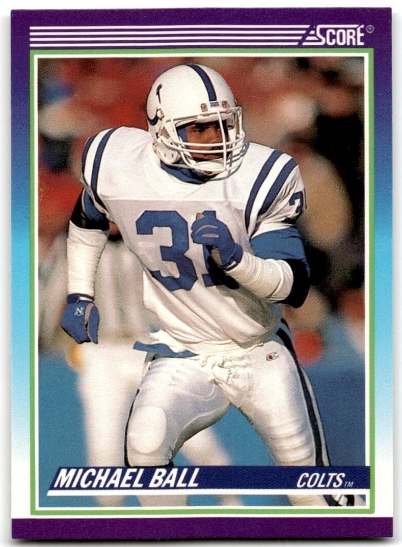 Michael Ball trading card