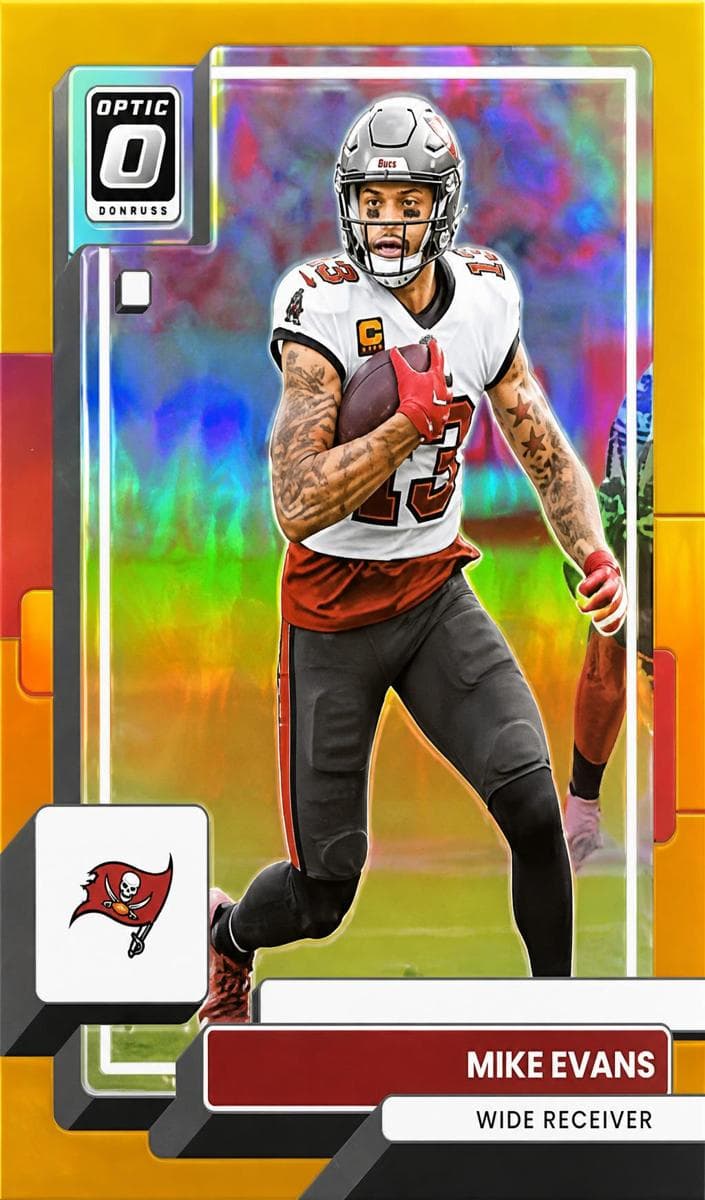 Mike Evans 2022 panini Donruss Optic
