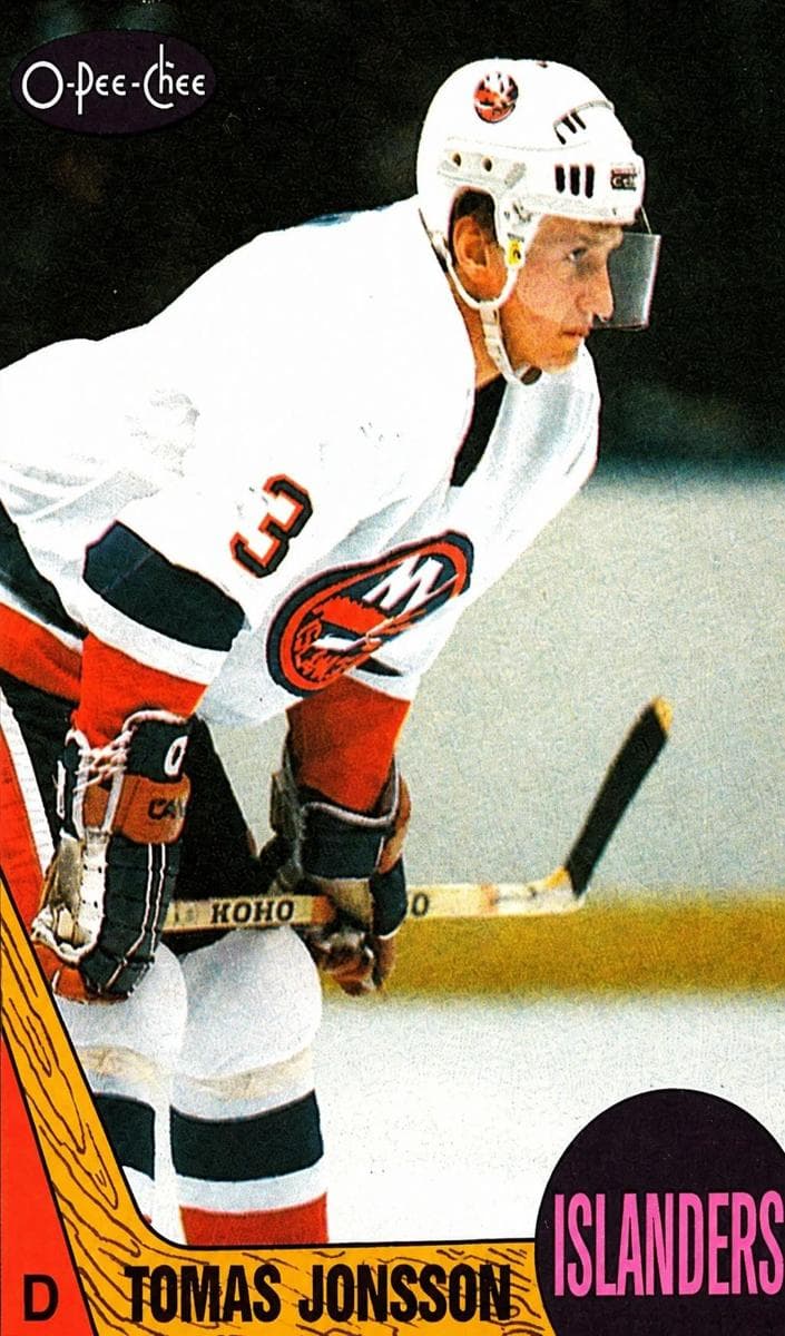 Tomas Jonsson trading card