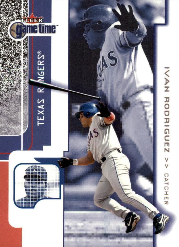 Ivan Rodriguez 2001 fleer Fleer Game Time