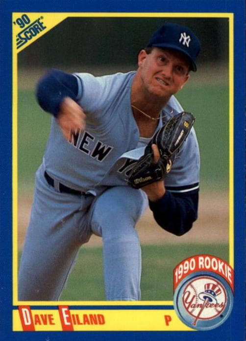 Dave Eiland trading card