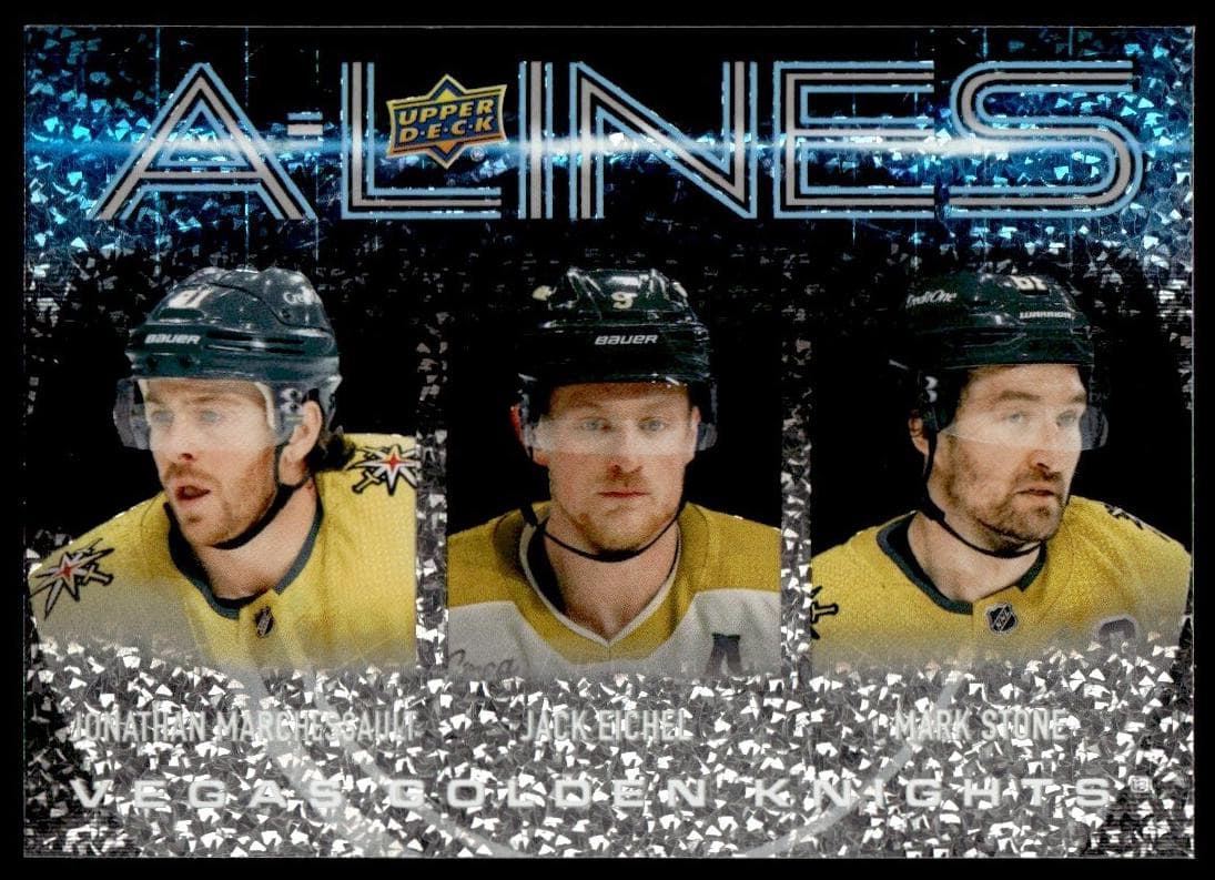 Jonathan Marchessault / Jack Eichel / Mark Stone trading card