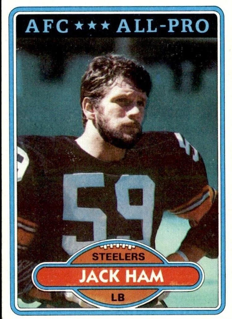 Jack Ham 1980 topps Topps