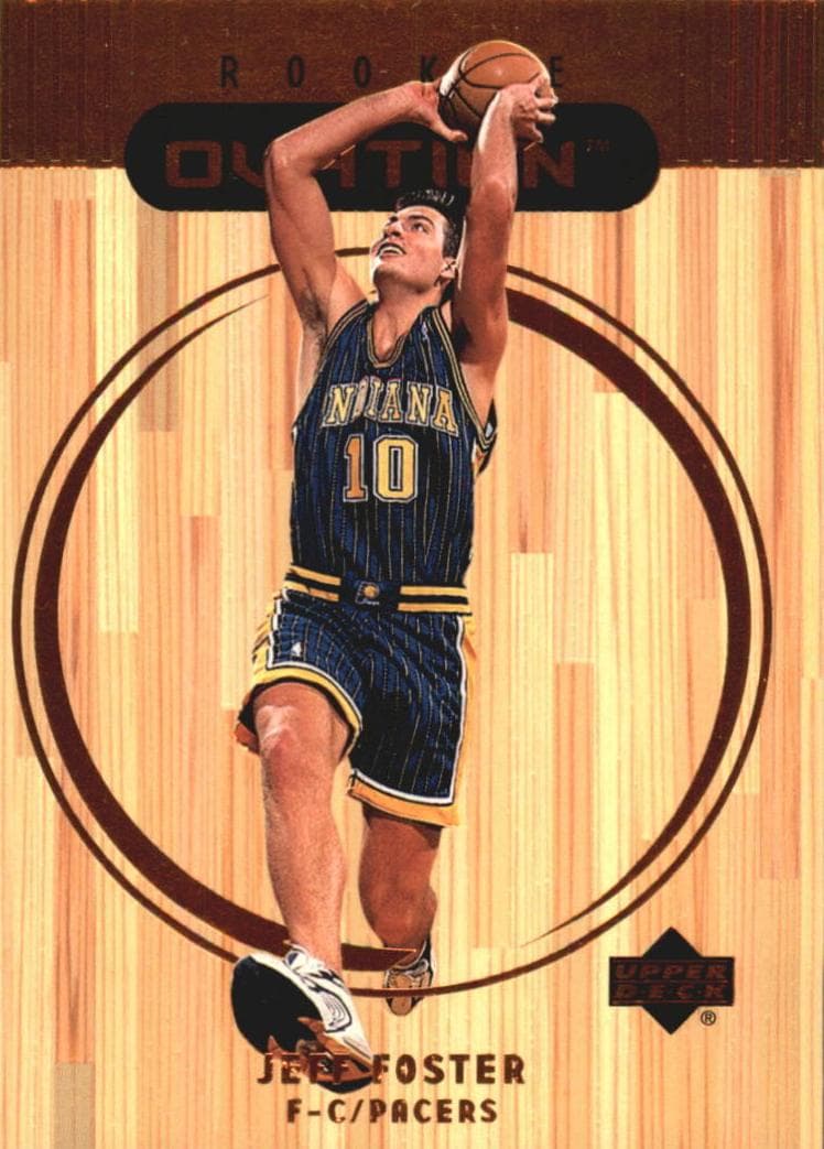 Jeff Foster 1999 upper-deck Ovation