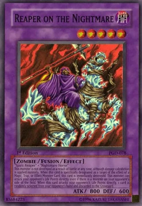 Reaper on the Nightmare 2003 Yu-Gi-Oh!
