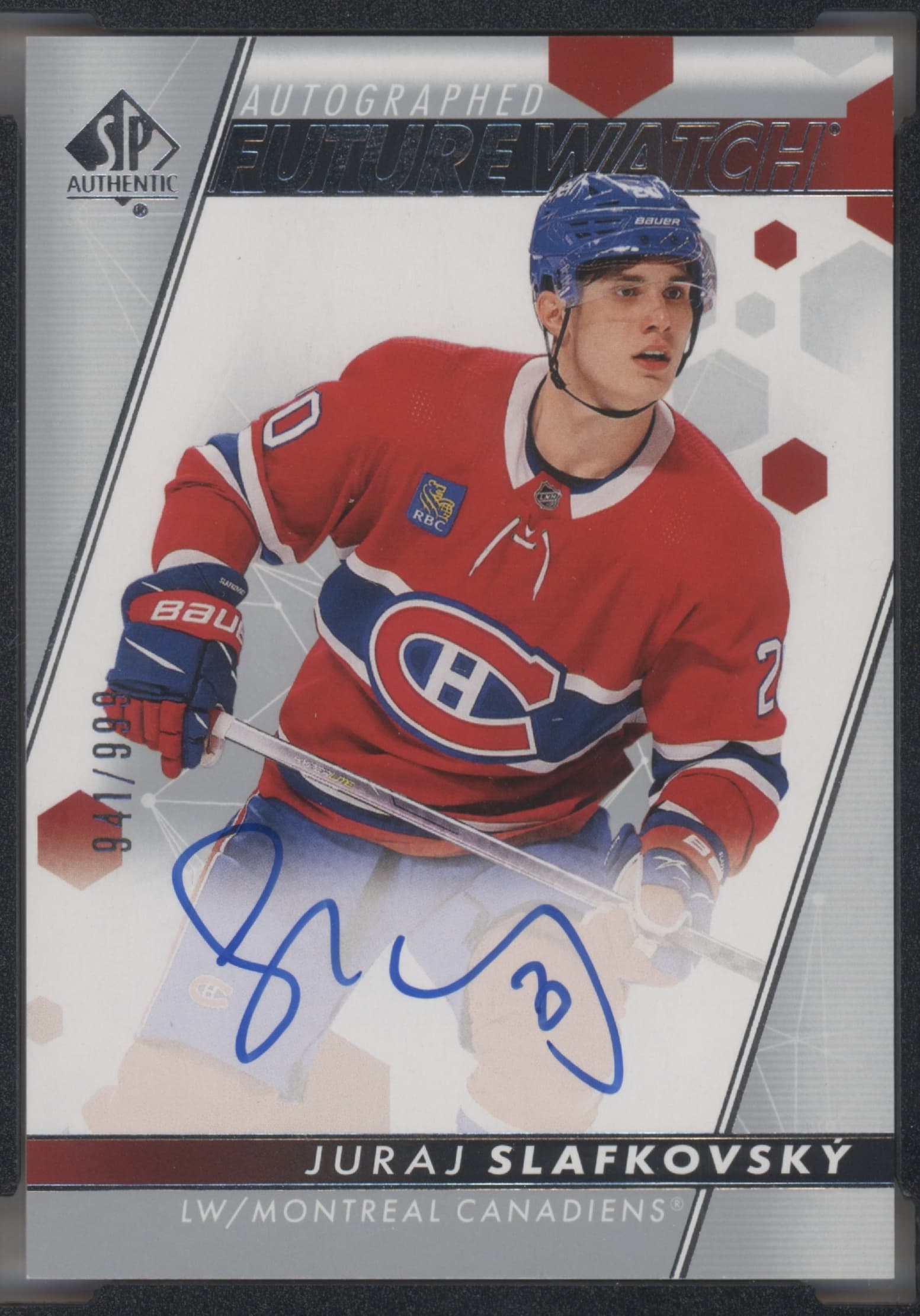 Juraj Slafkovsky 2022 unknown SP Authentic