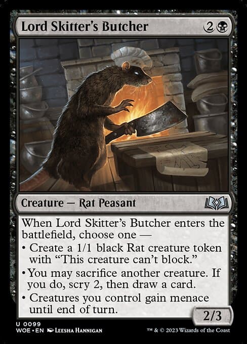 Lord Skitter's Butcher #99