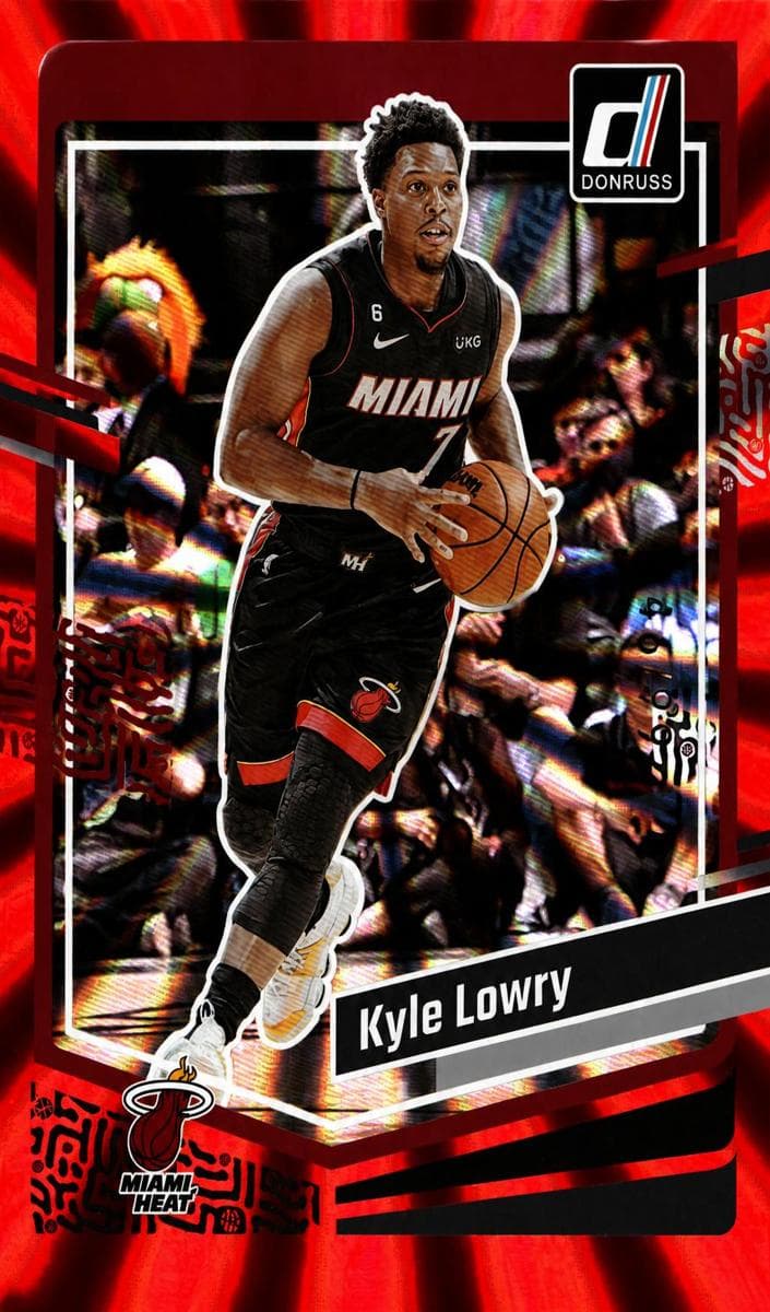 Kyle Lowry 2023 panini Donruss