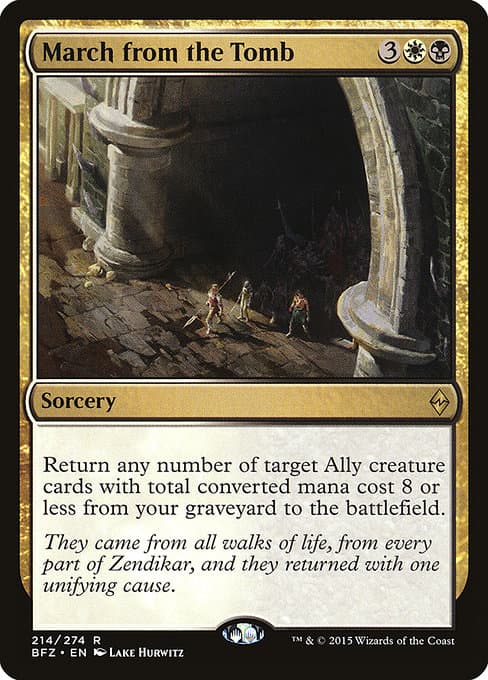March from the Tomb #214