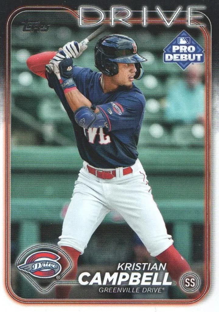 Kristian Campbell 2024 topps