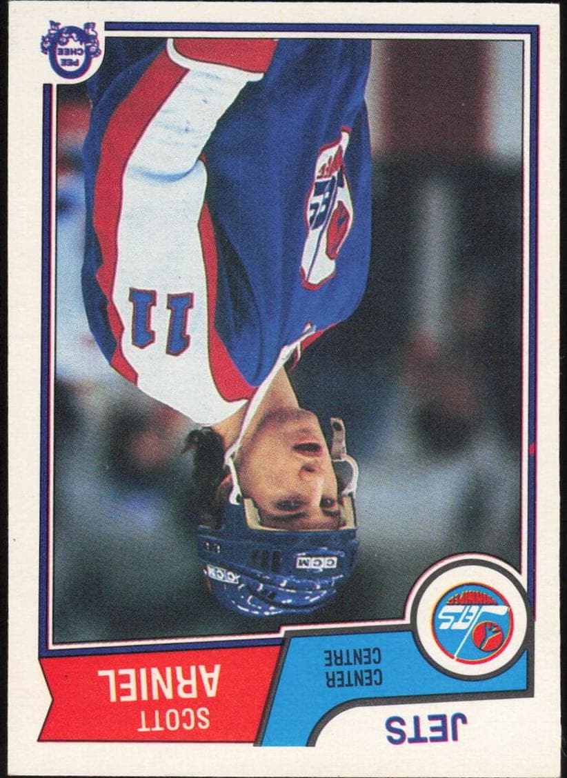 Scott Arniel trading card