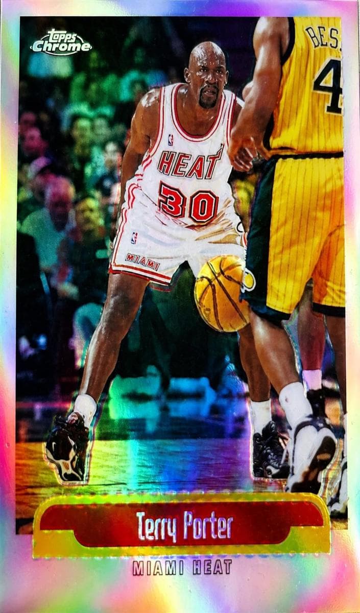 Terry Porter 1999 topps Topps Chrome