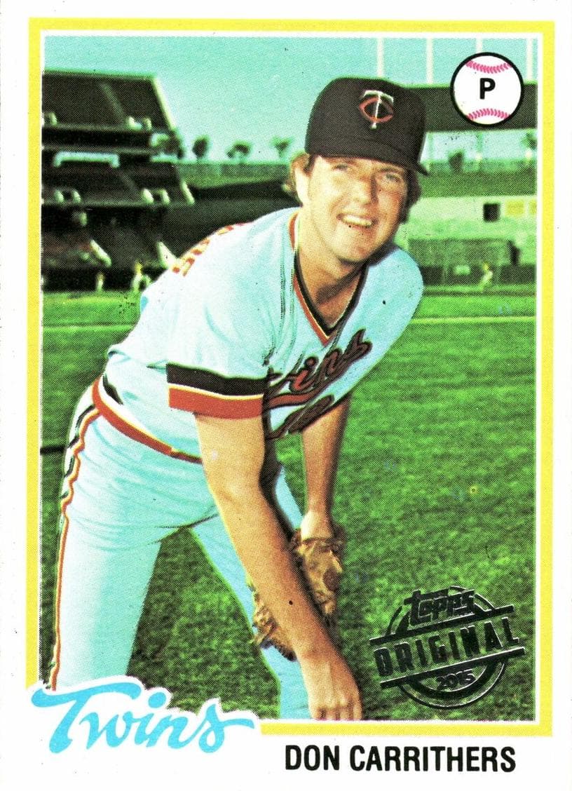 Don Carrithers 1978 topps Topps