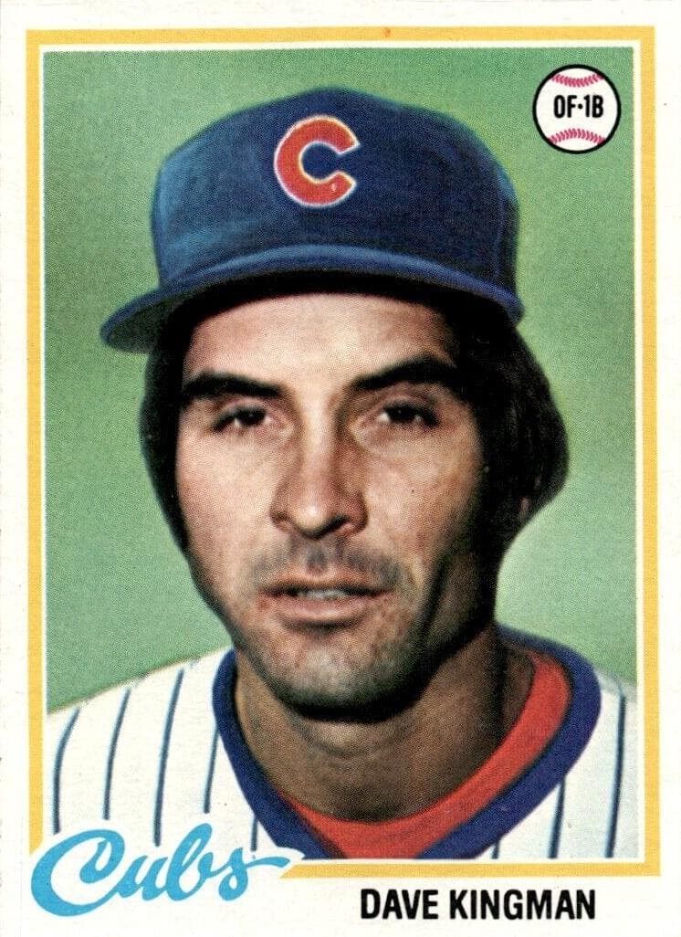 Dave Kingman 1978 topps Topps
