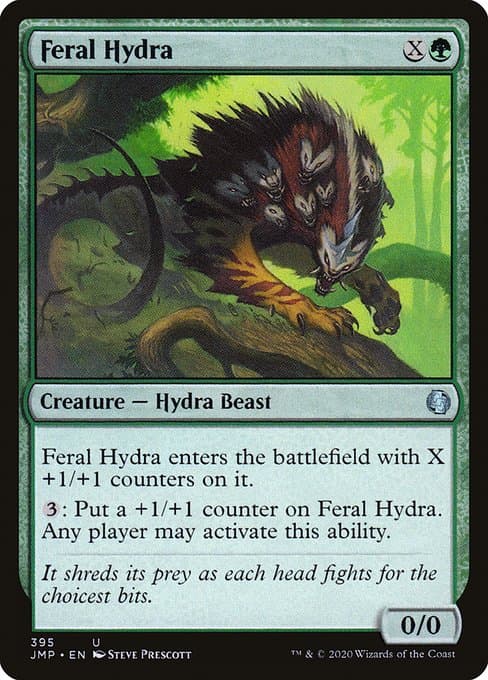 Feral Hydra 2008 Magic: The Gathering Shards of Alara