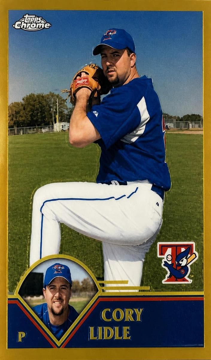 Cory Lidle trading card