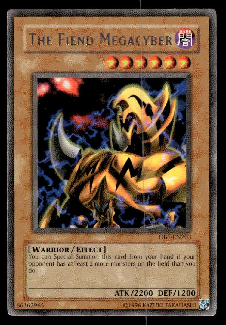 The Fiend Megacyber 2004 Yu-Gi-Oh! Dark Beginning 1