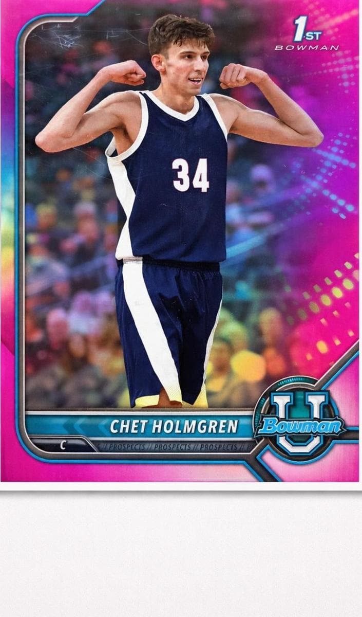 Chet Holmgren 2021 bowman