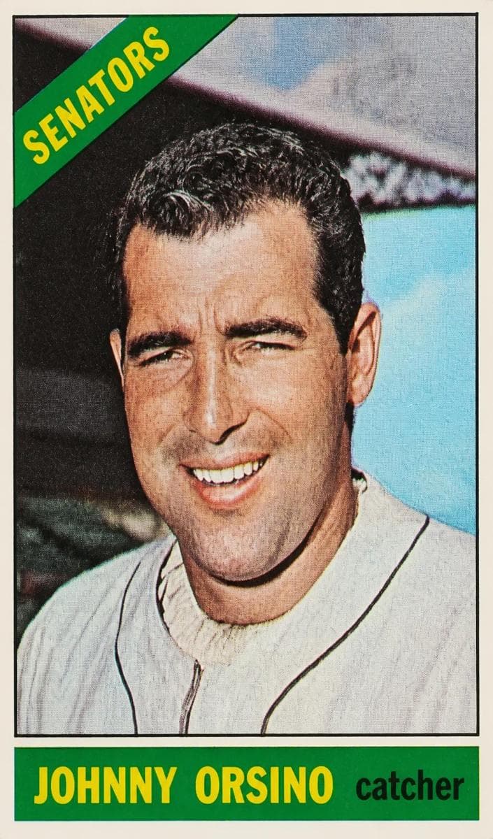 John Orsino 1966 topps
