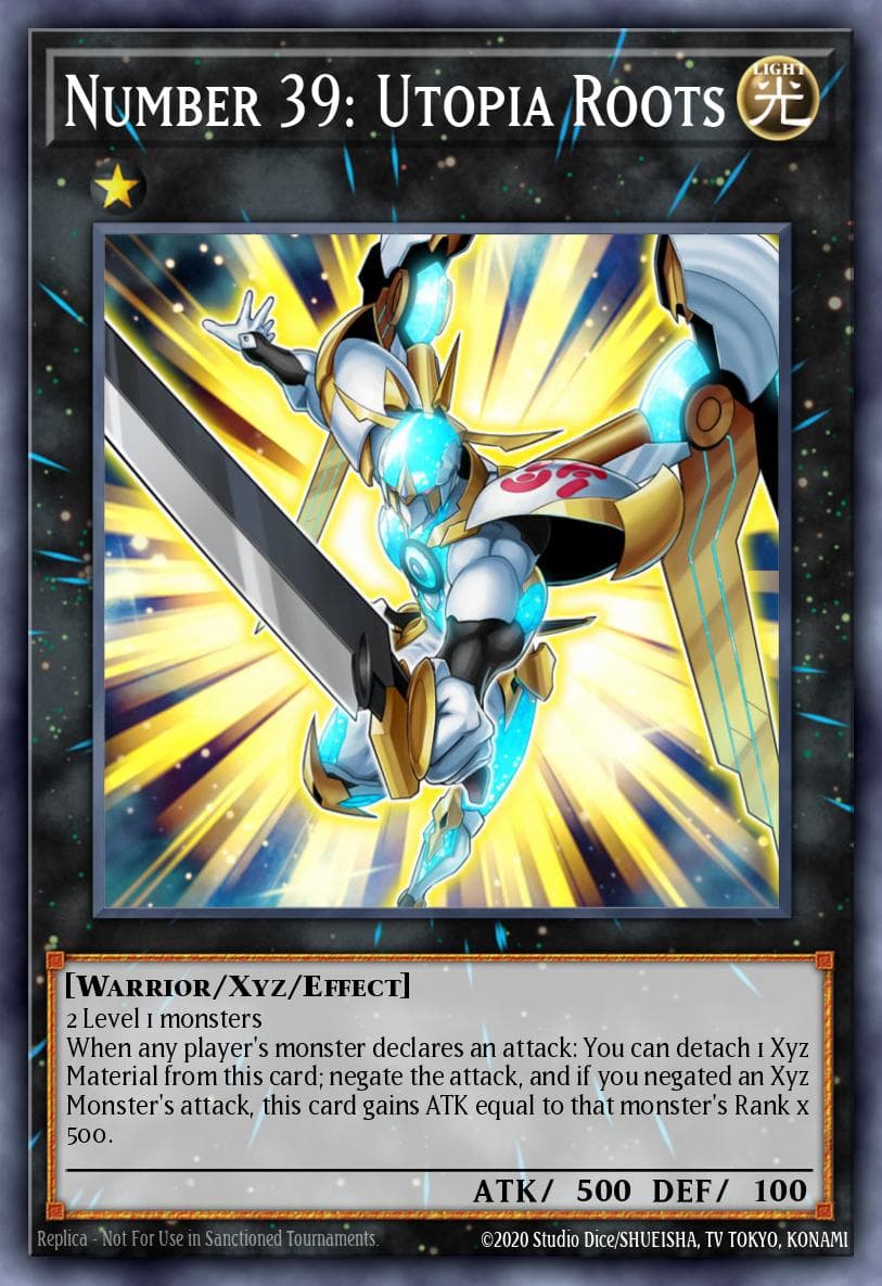 Number 39: Utopia Roots 2014 Yu-Gi-Oh! Legacy of the Valiant