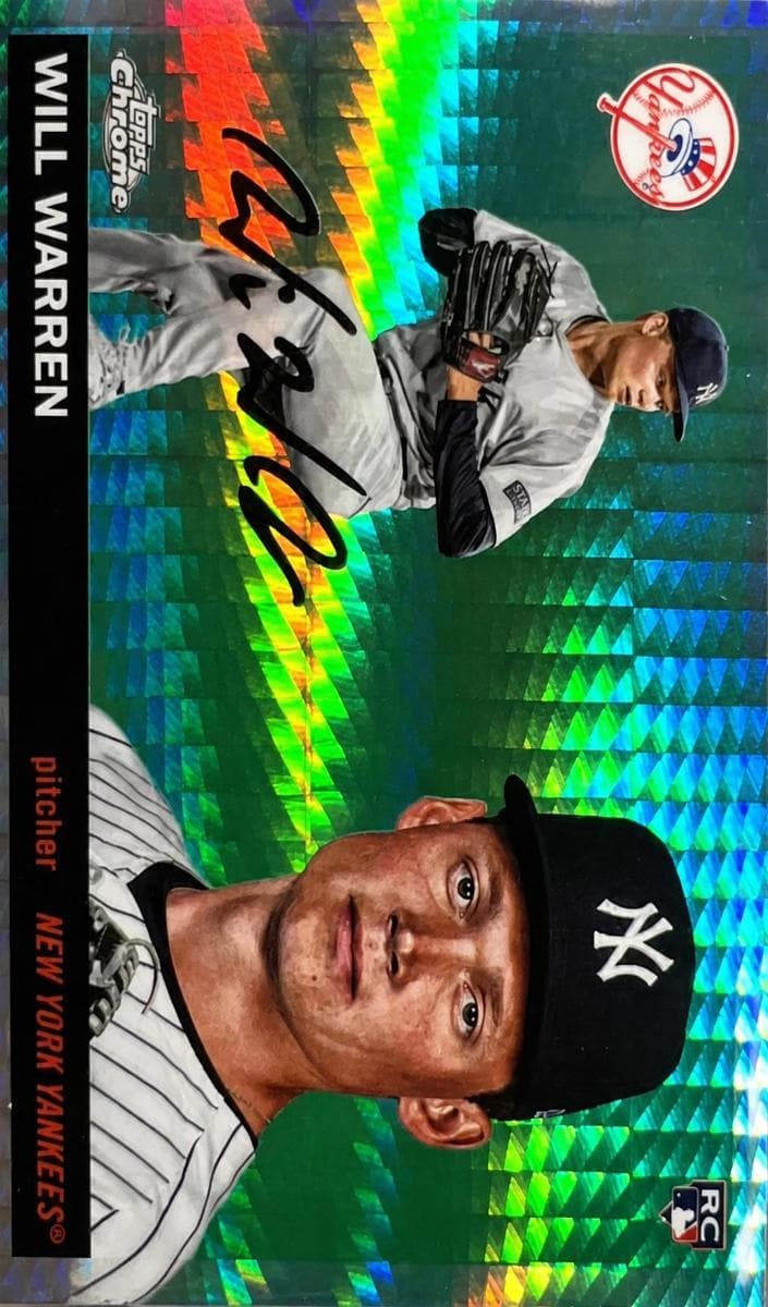 Will Warren trading card
