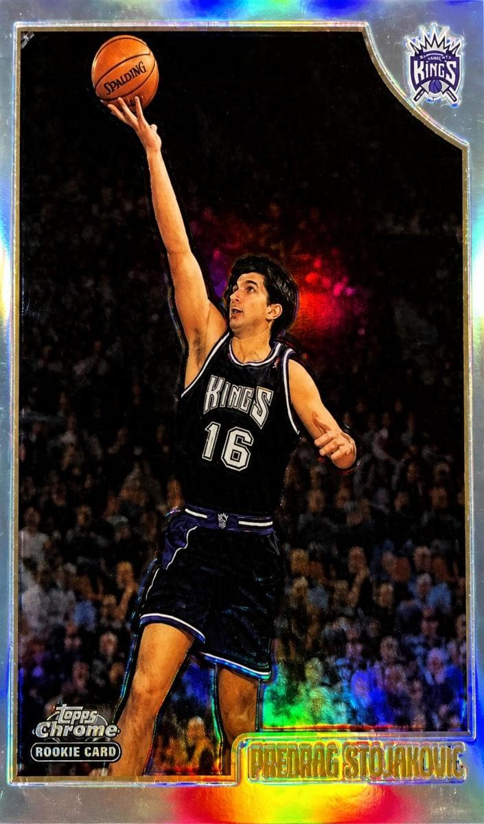 Predrag Stojakovic 1998 topps Topps Chrome