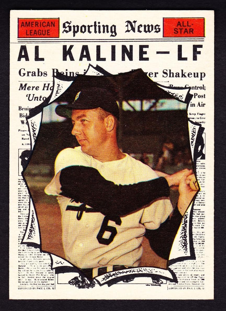 Al Kaline 1961 topps Topps
