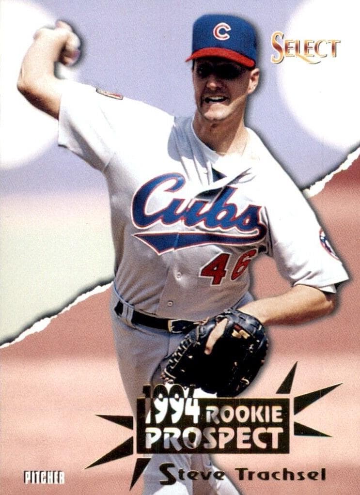 Steve Trachsel 1994 panini Select