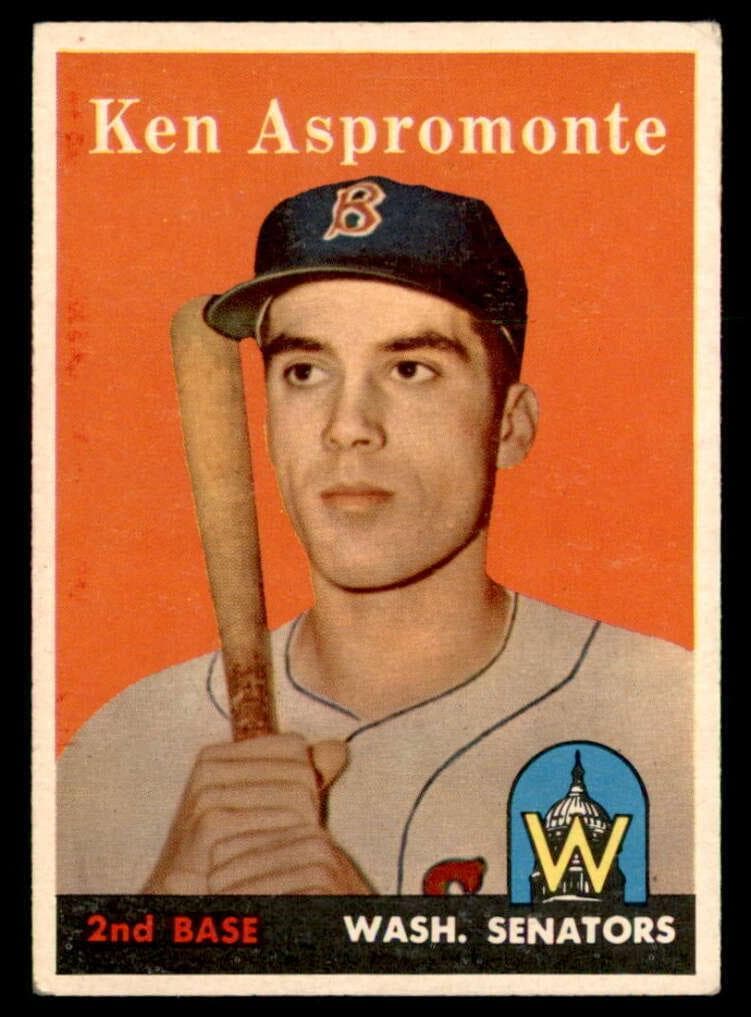 Ken Aspromonte 1958 topps Topps