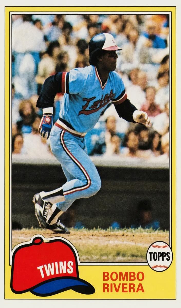 Bombo Rivera 1981 topps Topps
