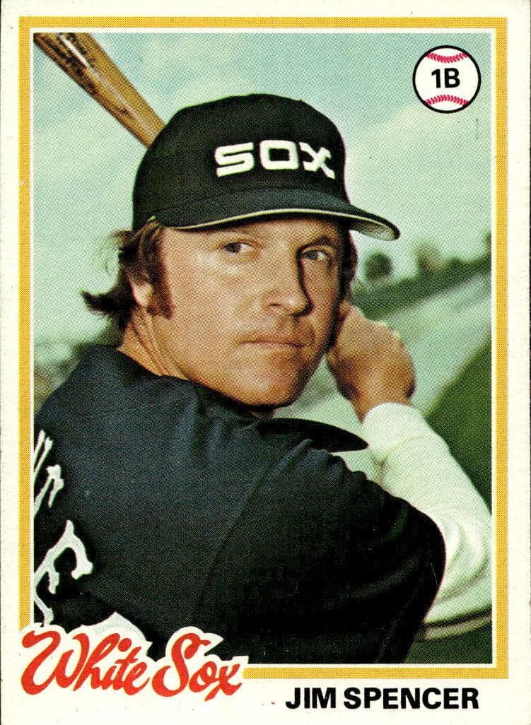 Jim Spencer 1978 topps Topps