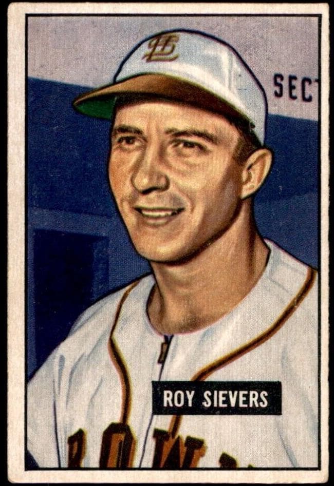 Roy Sievers 1951 bowman