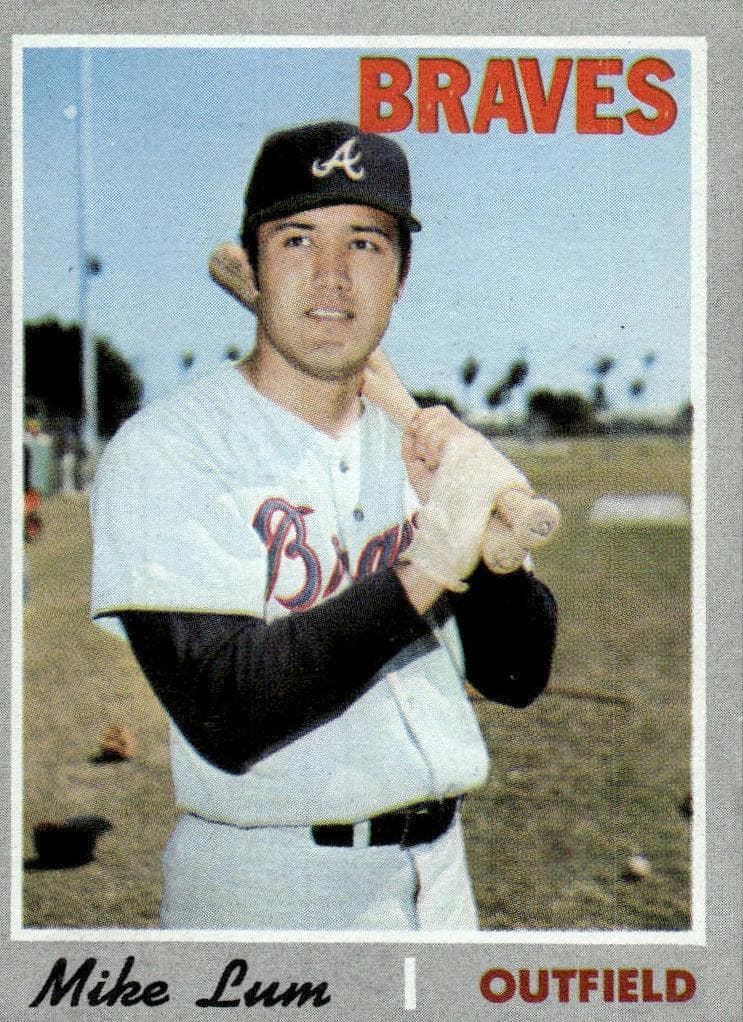 Mike Lum 1970 topps Topps