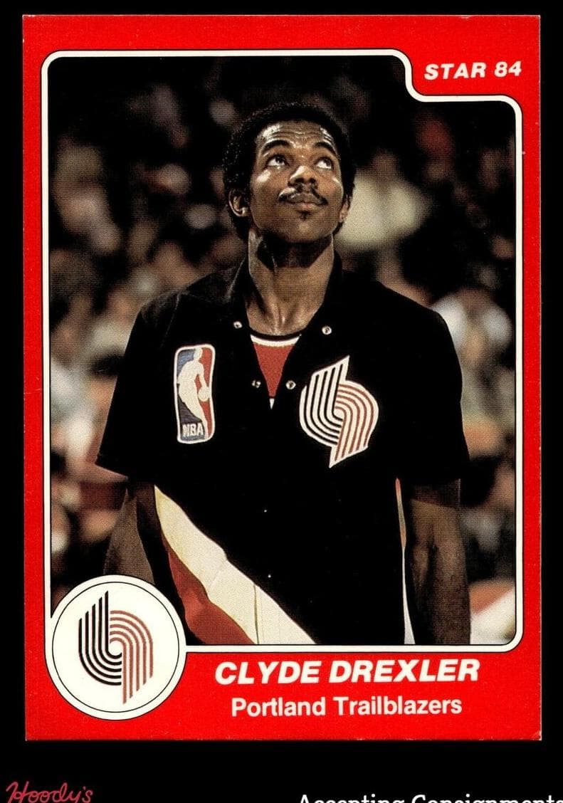 Clyde Drexler 1983 unknown Star