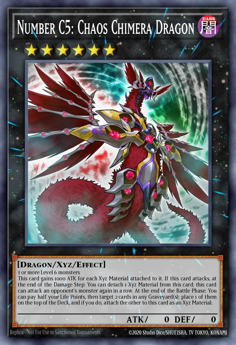 Number C5: Chaos Chimera Dragon #DRLG-EN043
