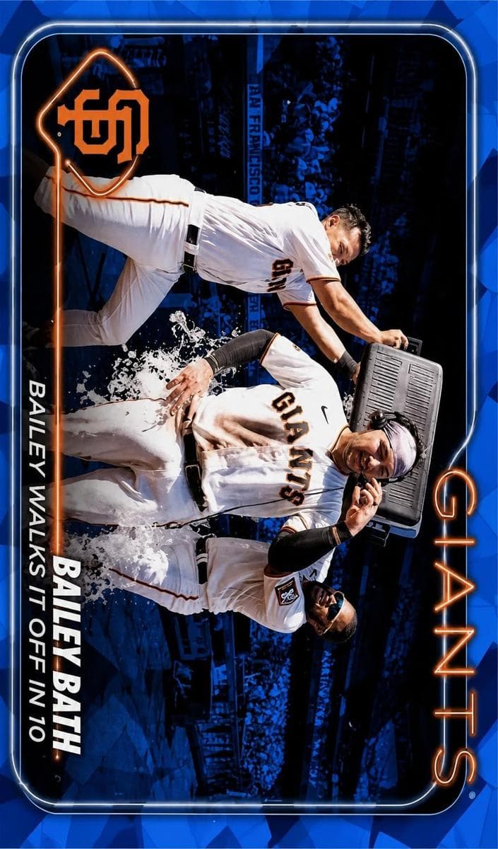 Bailey Bath (Patrick Bailey) 2024 topps Topps