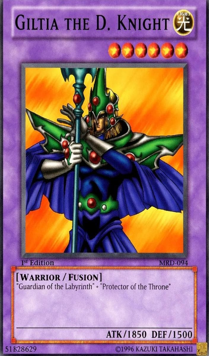 Giltia the D. Knight 2002 Yu-Gi-Oh!