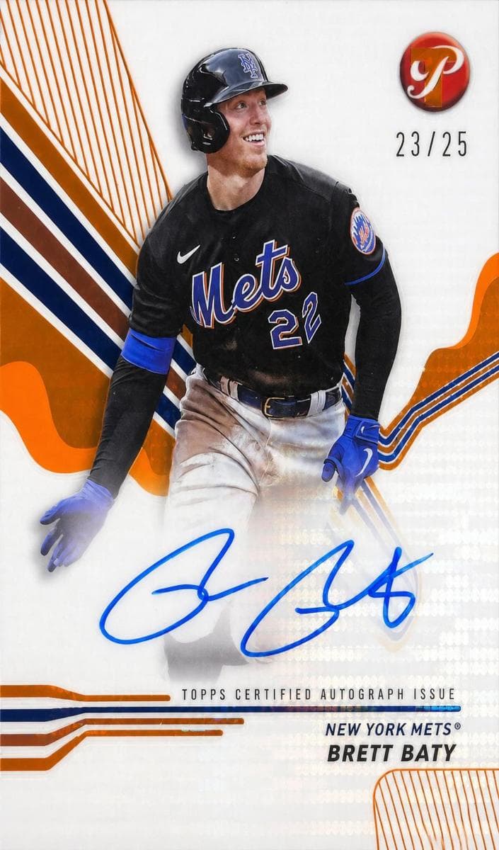 Brett Baty 2024 topps Topps Pristine