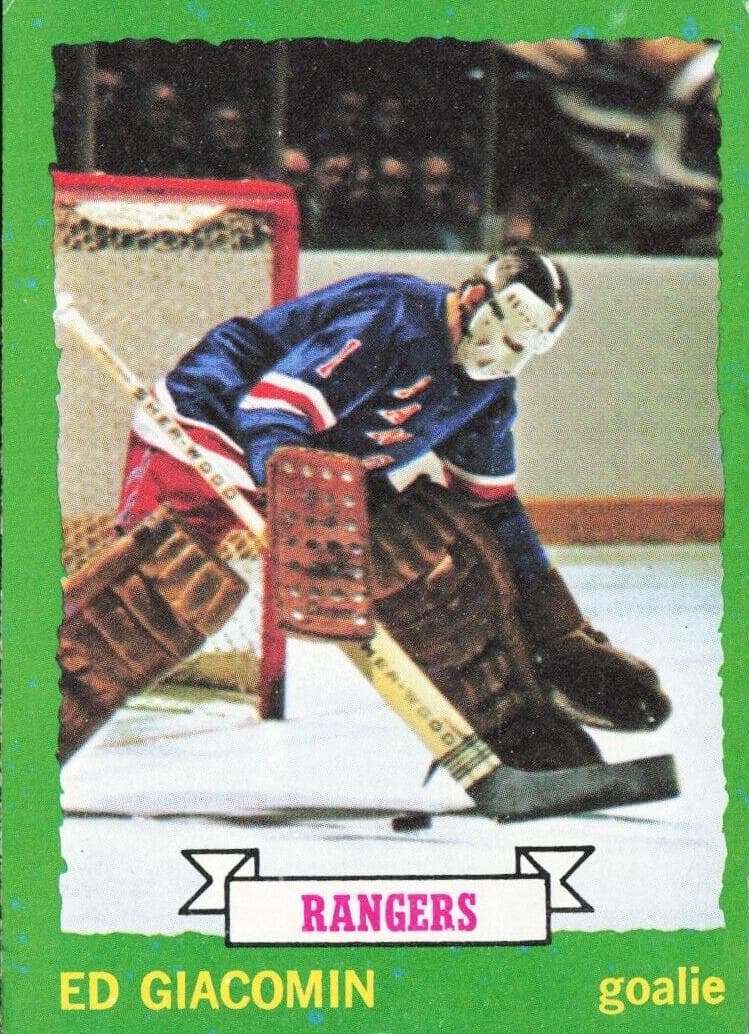 Ed Giacomin 1973 topps Topps