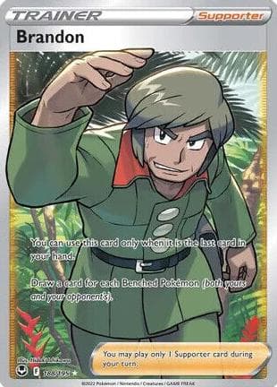 Brandon trading card