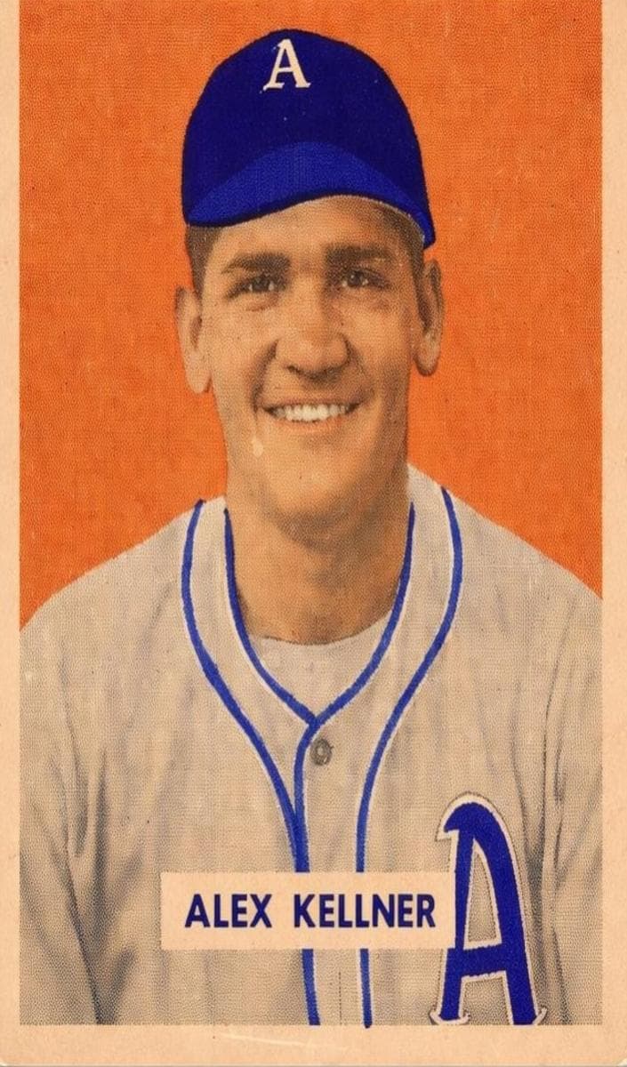 Alex Kellner 1949 bowman Bowman