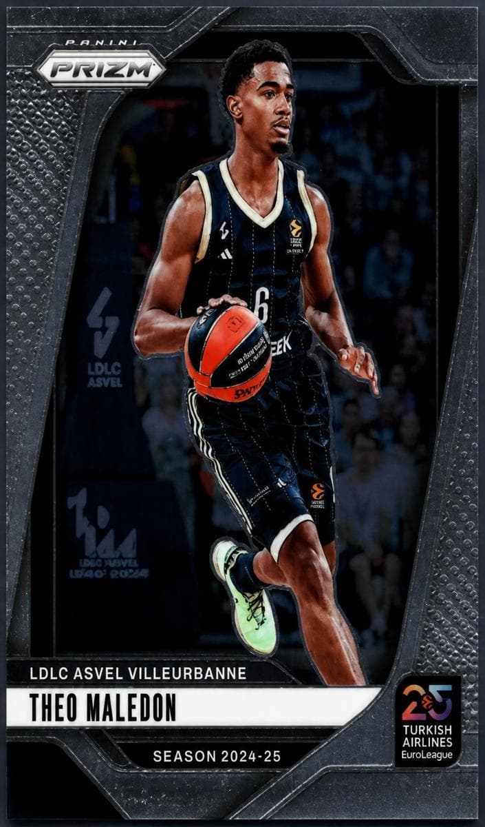 Theo Maledon 2024 panini Prizm Turkish Airlines Euroleague