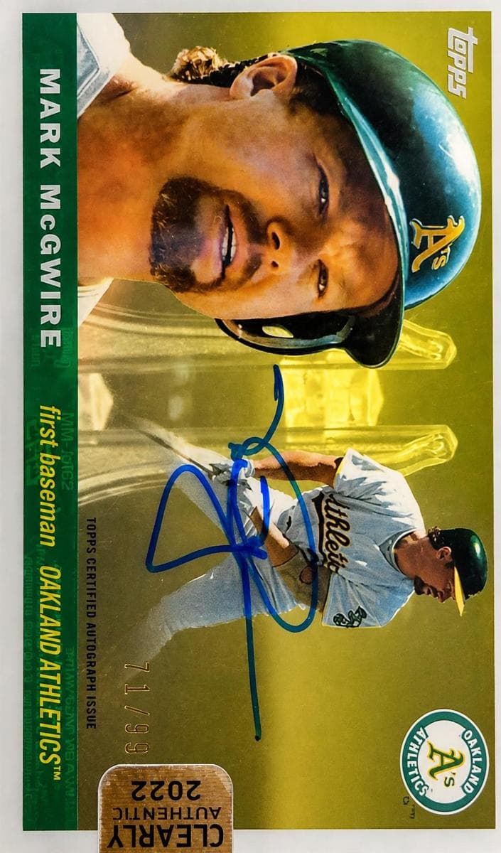 Mark McGwire 2022 topps