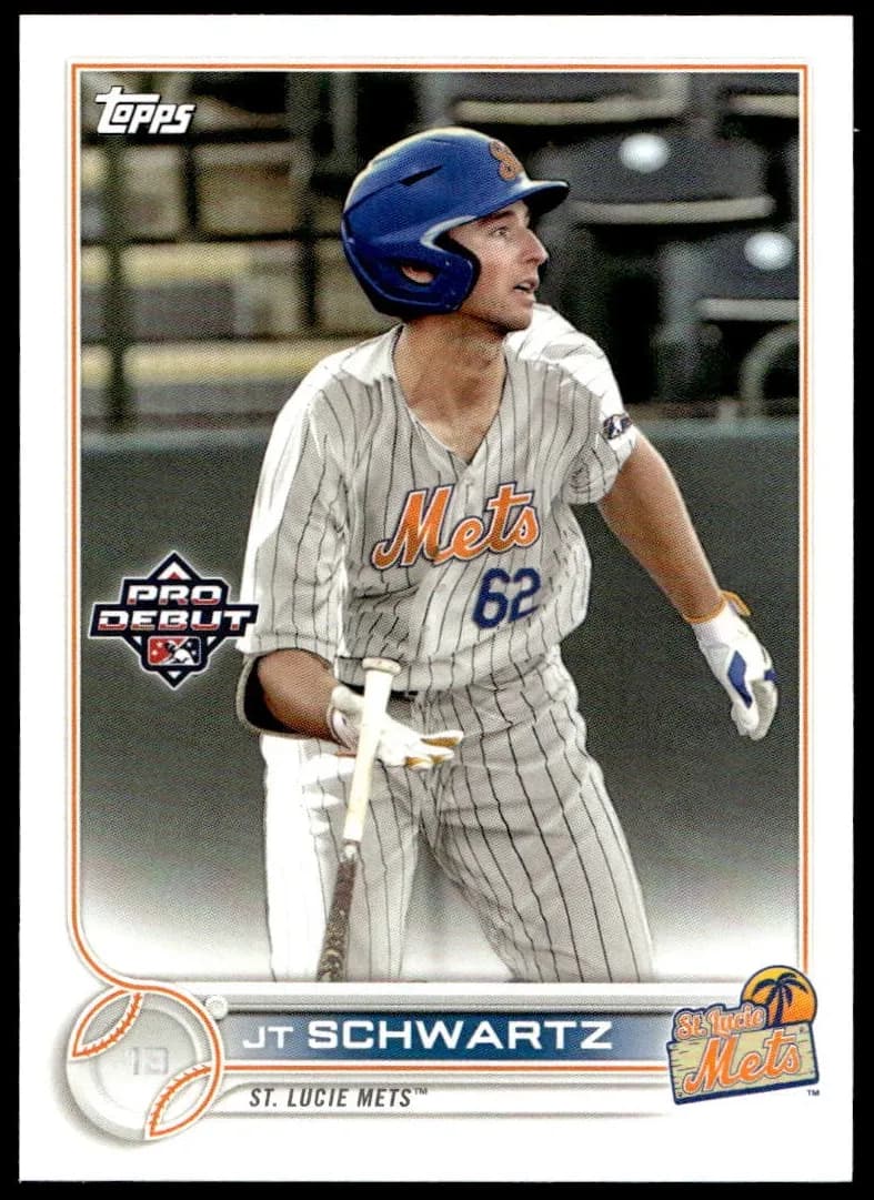JT Schwartz trading card