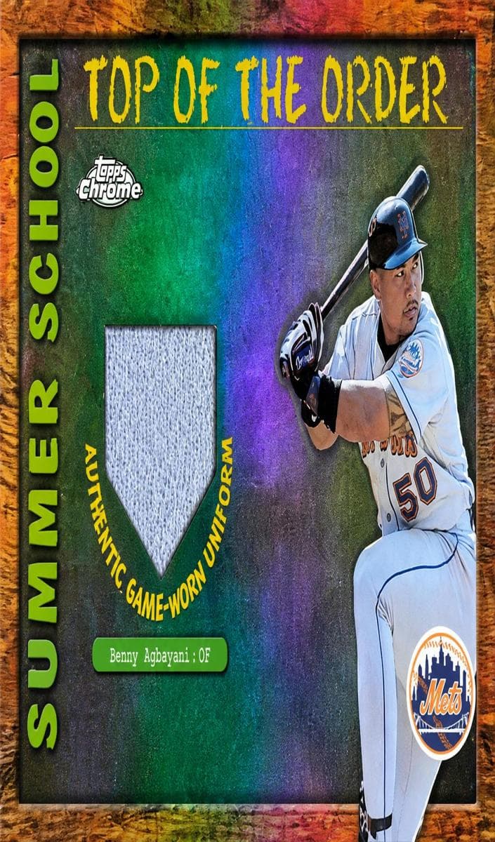 Benny Agbayani trading card