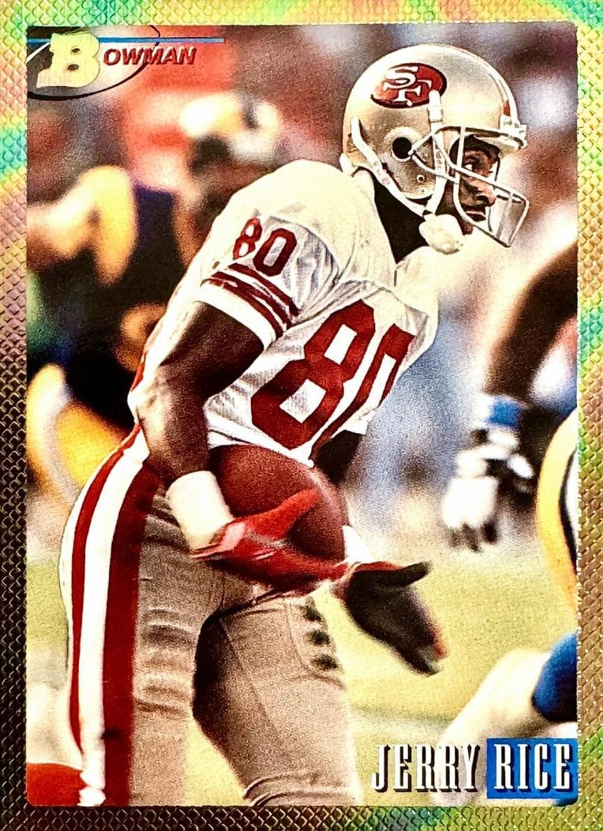 Jerry Rice 1993 bowman